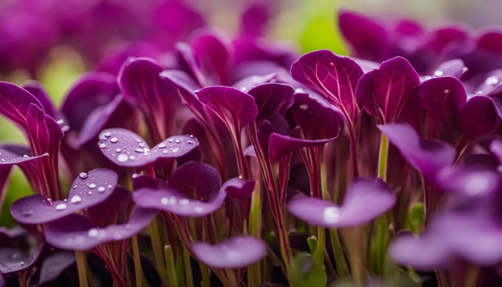 Nutritional Value of Red Cabbage Microgreens